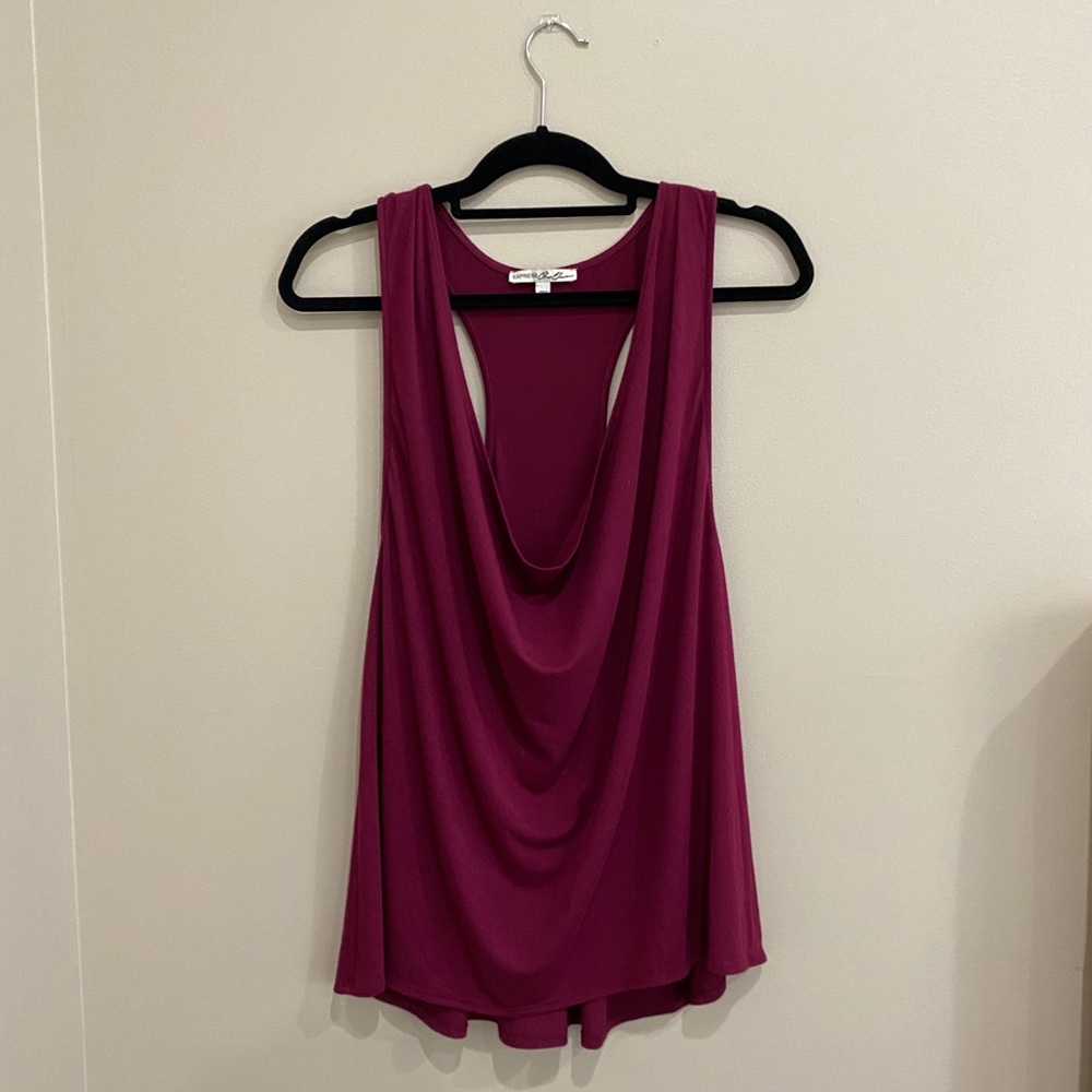 Dark Flowy Tank Top